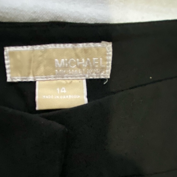 Michael Kors Womens Black Business Office Trouser Pant- Sz- 14 - Picture 10 of 12